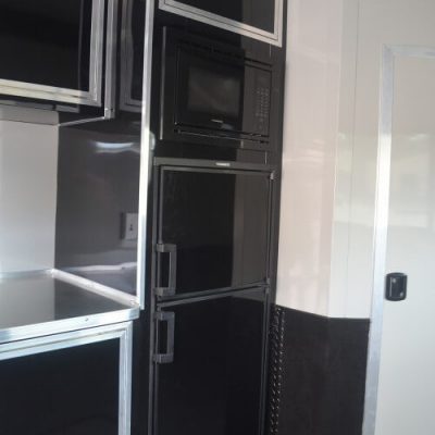 Impact Trailers | Blog Post | Featured Image | cabinets-microwave-refigerator
