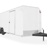 Impact Trailers | Trailer Models | Quake Car Hauler Trailer | Gallery Image | Good Model Option right Front Angle and a clear background | Image 1