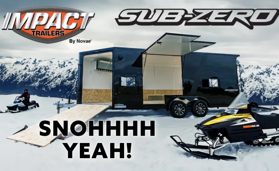Impact Trailers | Feature Callout | Sub-Zero Enclosed Snowmobile Cargo Trailers