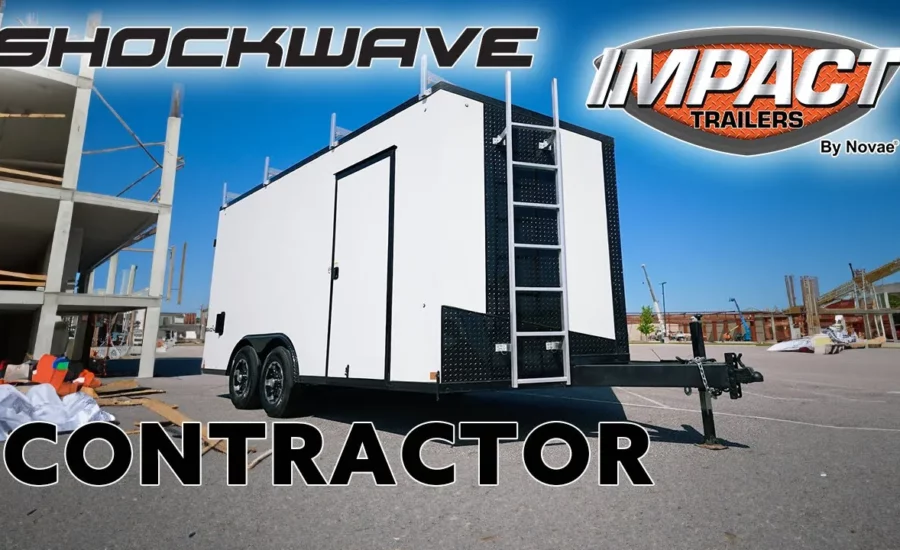 Impact Trailers | Feature Callout | Shockwave Contractor Enclosed Cargo Trailers