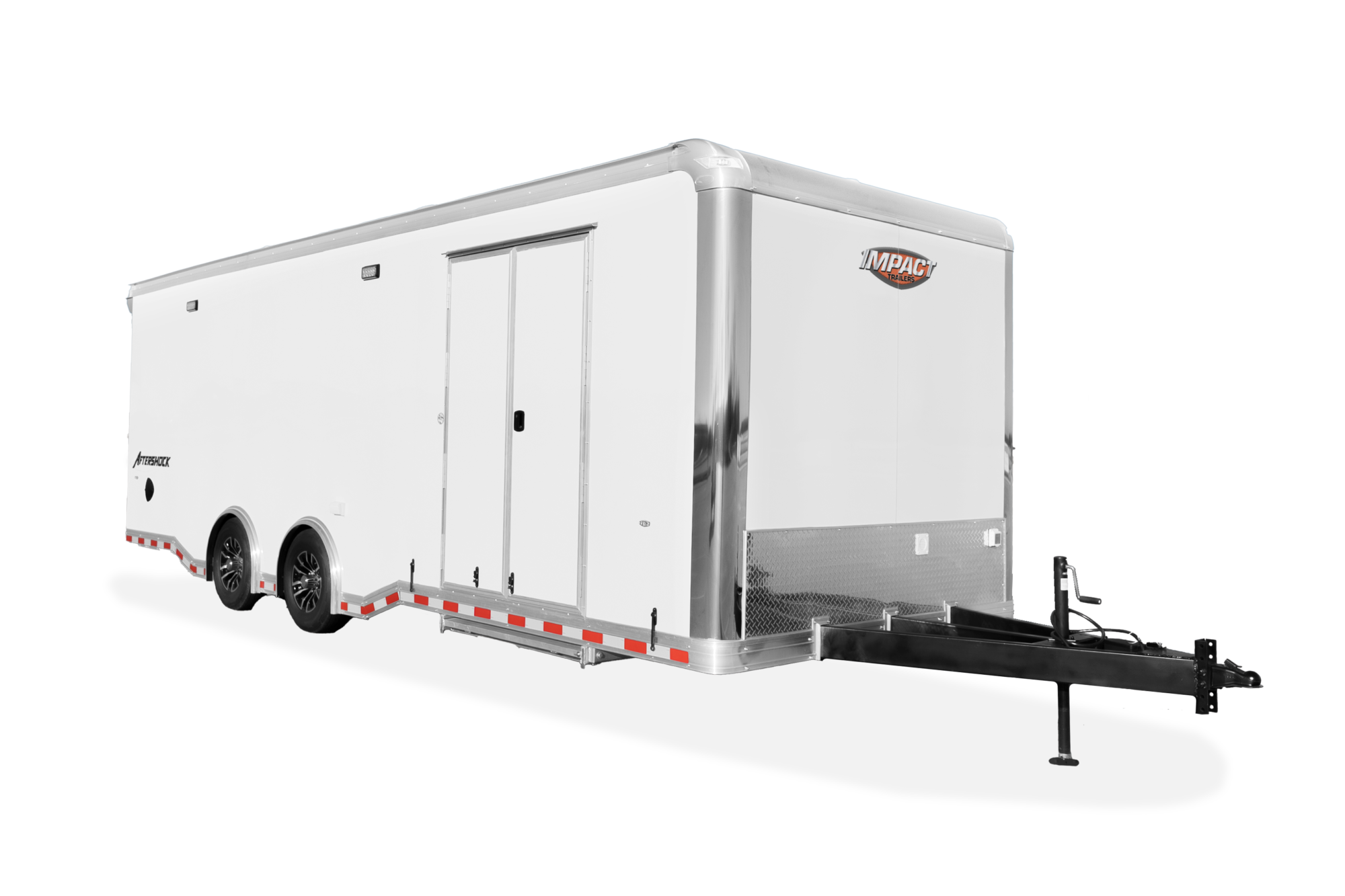 Impact Aftershock Race Car Hauler Trailer Front