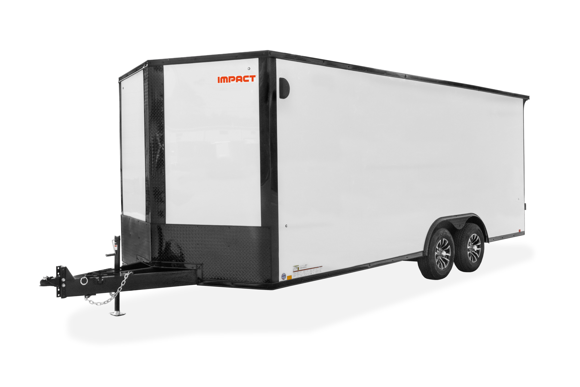 Impact Quake Car Hauler Trailer Rear Closed