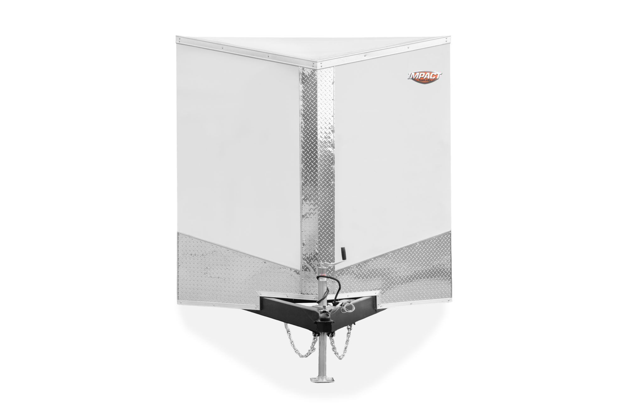 Impact Tremor TA V Nose Cargo Trailer Front Straight